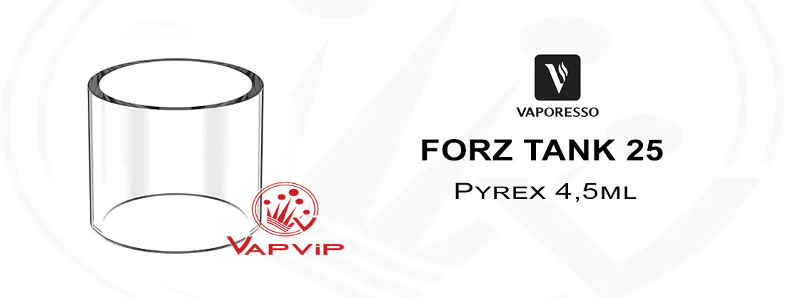 FORZ Tank 25 Depósito de repuesto Pyrex Vaporesso